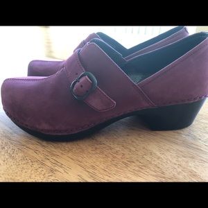 Dansko Suede Clogs